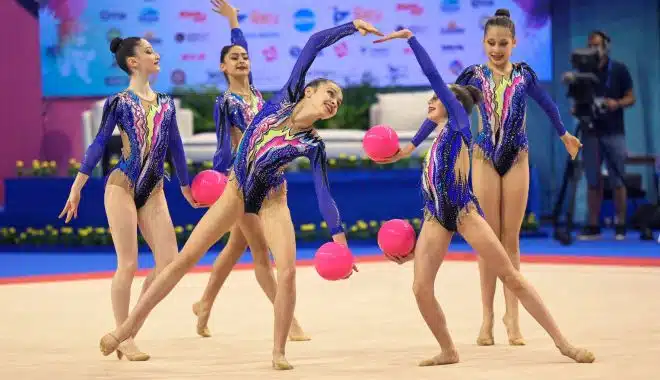 Aur la gimnastică ritmică pentru echipa de junioare a României. Din lotul care s-a impus în Ungaria face parte și o ploieșteancă