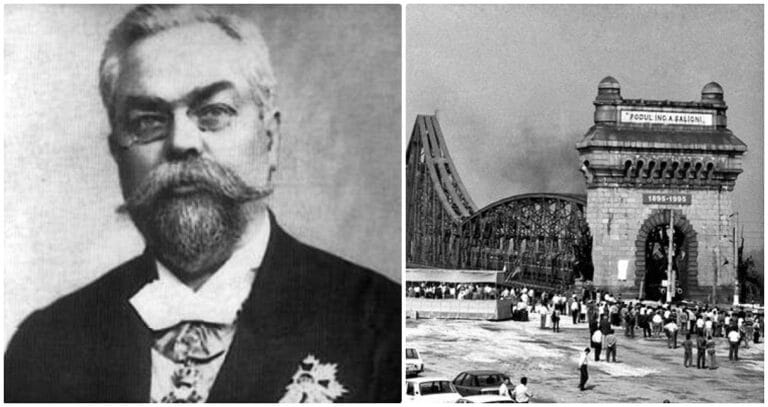 Anghel Saligny, inginerul care a ridicat podul de la Cernavodă, cel mai lung pod din Europa la acea vreme, considerat a fi unul din cele mai frumoase poduri metalice din lume!