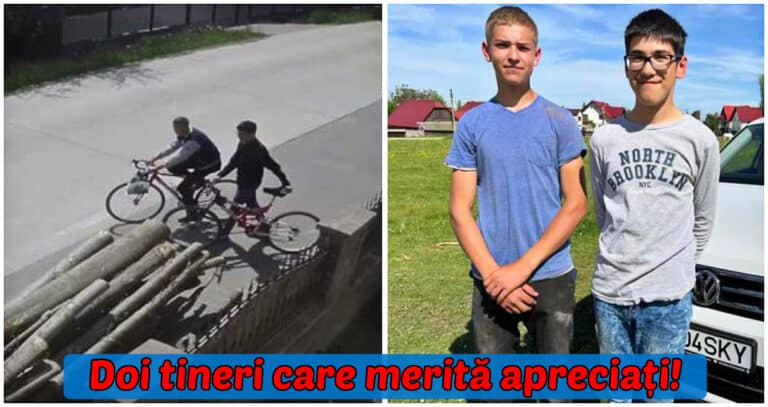 Doi copii din Suceava au mers 15 km cu bicicletele pentru a restitui un portofel pierdut. Au cerut în schimb un singur lucru …